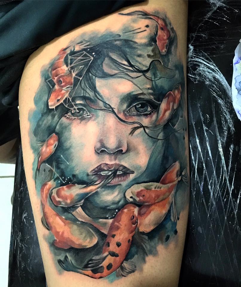 Conheça os três premiados na categoria Aquarela na Tattoo Week São Paulo 2016!